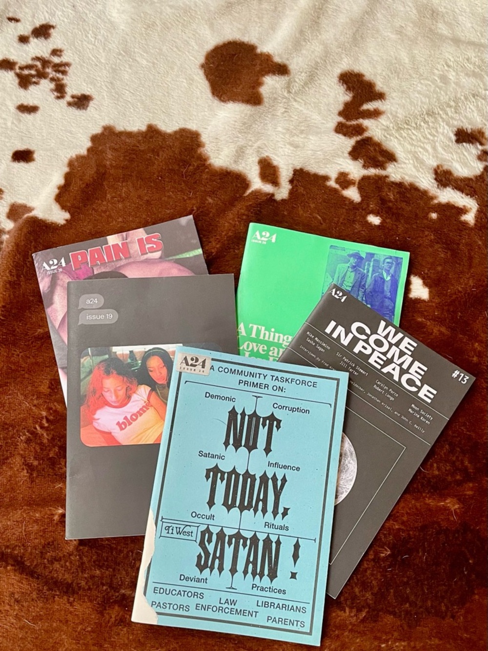 A24 Magazine Zine Lot- Set of 5! Gently used